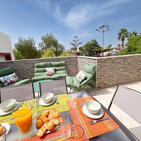 Spacious Family Townhouse In Cancelada, Near Golf Courses And The *